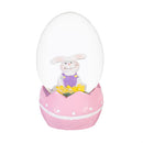 Hop Into Spring Water Globe Resin Easter Egg with Easter Character, 3"H, Asst of 2, CDU