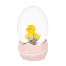 Hop Into Spring Water Globe Resin Easter Egg with Easter Character, 3"H, Asst of 2, CDU