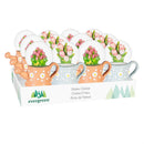 Cottage Garden Water Globe Resin Watering Can with Tulips, 3"H, Asst of 2, CDU