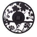 Garden of Wonder Outdoor Wall Decor, Metal, Glow-In-the-Dark Wall Clock, 19.5"