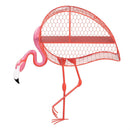 Tropical Oasis Indoor Wall Decor, Flamingo Shelf, 22"H