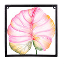 Tropical Oasis Outdoor Wall Decor, Metal Palm Leaf, 12"Lx12"H, Asst of 3
