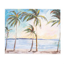Palm Beach Indoor Wall Decor, Canvas, Palm Trees 20" L x 16" H