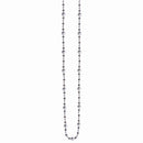 Napa Home Garden, BALL BEAD GARLAND 72" SILVER/SMOKE,z5351sv