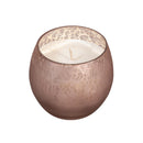 Bunny Blooms Egg Mercury Glass Candle Rose Smoke