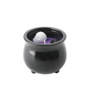 12oz Halloween Themed Cauldron Candle Purple