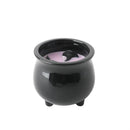 12oz Halloween Themed Cauldron Candle Pink