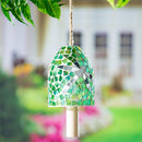 Green with Dragonfly Mosaic Bell Chime