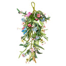 Palm Beach Swag, Artificial Bright Butterfly Floral, 25"H