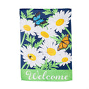 Daisy Garden House Suede Flag,13s10331