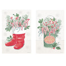 Christmas Charm Reversible Burlap Garden Flag,14b12194fb