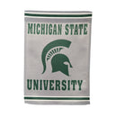 Embossed Suede Flag, GDN Size, Michigan State University,14es971
