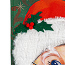 Merry Santa Linen Garden Flag,14l11161