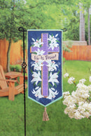 Crosses and Lilies Everlasting Impressions Textile Decor,14l11365xl