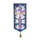 Crosses and Lilies Everlasting Impressions Textile Decor,14l11365xl