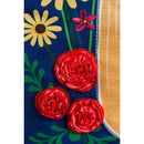 Welcome Home Garden Linen Flag,14l4845