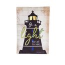 Be a Light Garden Linen Flag,14l8345bl