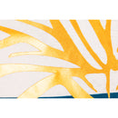 Pineapple Stripe Garden Linen Flag,14l8524bl