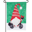 Santa Tomte Garden Shimmer Linen Flag,14ml9229