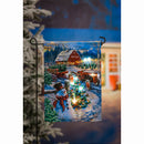 Tree Farm Solar LED Garden Flag,14sl8657