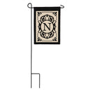 Cambridge Monogram Garden Applique Flag, Letter N,169004n
