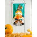 Fall Gnome with Pumpkin Garden Kickin Flag,169275mbl