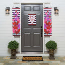 Valentine's Hearts and Stripes Door Banner Kit,2dbk1813