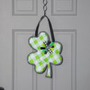 Check Clover Door Decor,2dhb2369