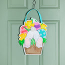 Bunny in Pot Door Decor,2dhb2499