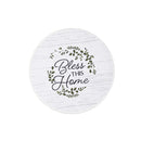 Bless This Home Sassafras Switchable Door Decor Insert,2idi1822