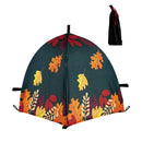 Fall Leaves Tented Plant Cover, 22-inch,2plc001