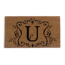 Coir Insert, Monogram "U"