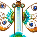 36"H Solar Drip Light Garden Stake, Butterfly, 2 Asst,2sp7250