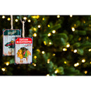 Chicago Blackhawks, Metal Corrugate Ornament,3ot4355mc