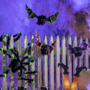 Animated Shaking Bats with Sound Hanging Decor, 3 Asst,401183mbl