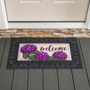 Hydrangea Welcome Textured Sassafras Switch Mat