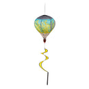 Forsythia Basket Burlap Balloon Spinner,45bb457