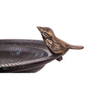 Cast Iron Bird Bath on Pedestal,47m1345