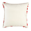 White Snowflake Hooked Pillow -  18"x18",4p21179