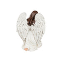 23"H Statement Kneeling Angel Garden Statuary, 13.59"x10.98"x17.01"inches