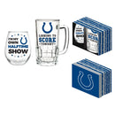 Indianapolis Colts, Stemless 17OZ Wine & Beer 16 OZ  Gift Set,p3843813